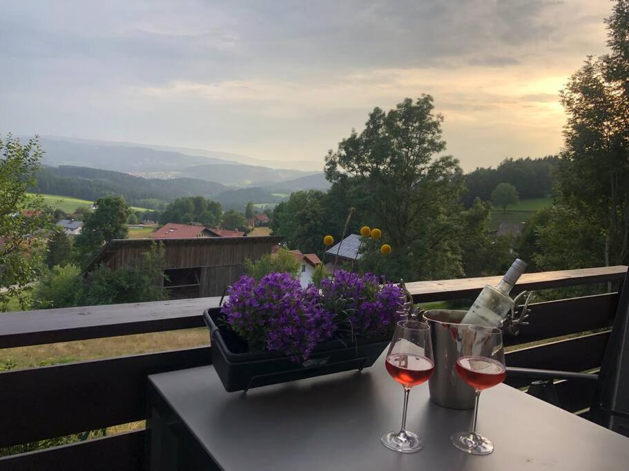 Apartment Taelerblick Maxi -Neu Modernisiert- Böbrach Esterno foto